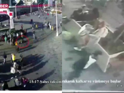 İstanbuldakı terrorun ANBAAN GÖRÜNTÜLƏRİ