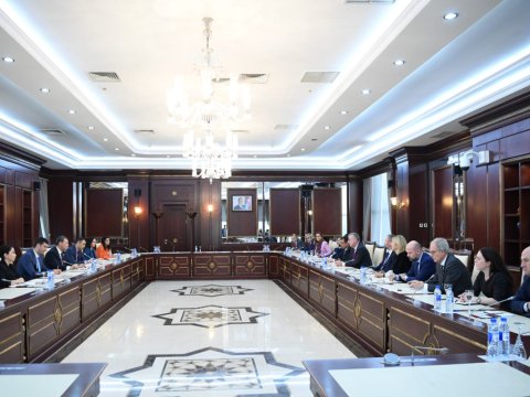 Deputatlar xüsusi elçi ilə görüşdülər 