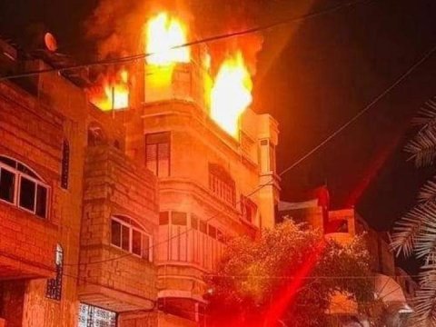 Qəzzada dəhşətli yanğın - 21 nəfər öldü 