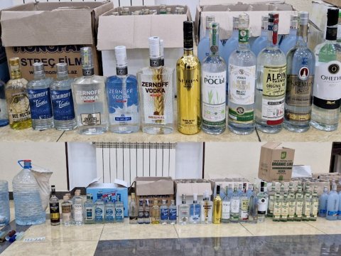 Evində sex düzəltdi - Saxta araq hazırladı