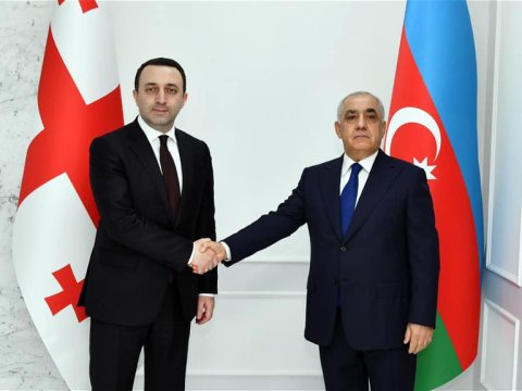 Əli Əsədov gürcüstanlı həmkarı ilə DANIŞDI