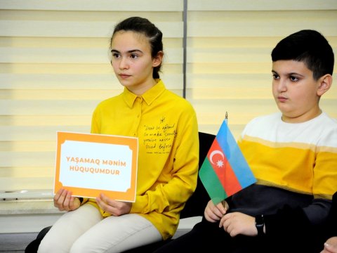 “Uşaq hüquqları aylığı” çərçivəsində tədbir keçirilib