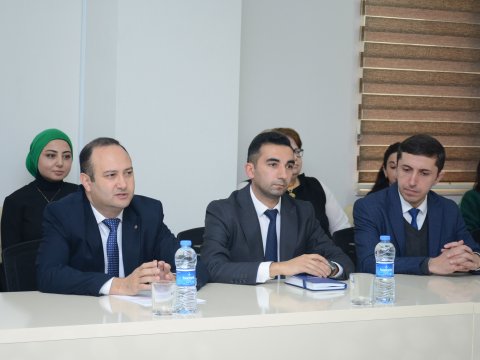ABŞ nümayəndələri İlahiyyat İnstitutunda olub - FOTOLAR