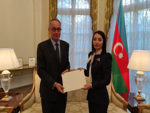 Leyla Abdullayeva etimadnaməsinin surətini Fransa XİN-ə təqdim etdi - FOTO 