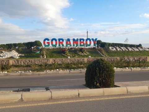 Goranboy şəhərinin görkəmi müasirləşdirilir - FOTOLAR