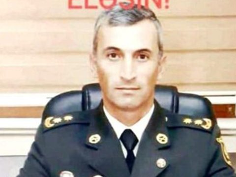 Ehtiyatda olan zabit yol qəzasında həlak oldu 