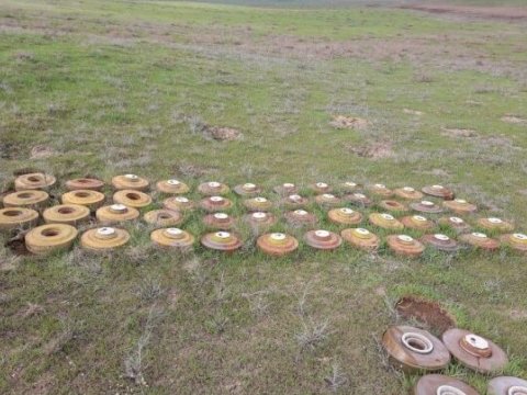 Ötən həftə tapılan minaların sayı AÇIQLANDI