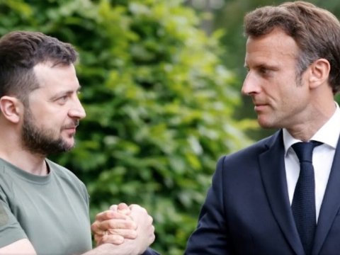 Makron təcili Zelenskiyə zəng etdi: Vəziyyət çətindir