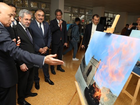 Ankara Universitetində Azərbaycan sərgisi - FOTO
