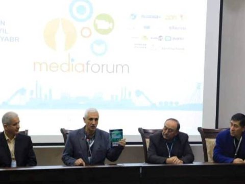 Özbəkistanda Qulu Kəngərlinin kitabının təqdimatı olub - FOTOLAR