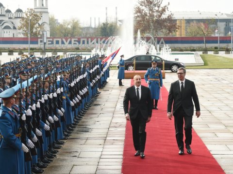 Əliyevdən Vuçiçə: “Biz tez-tez görüşməliyik”