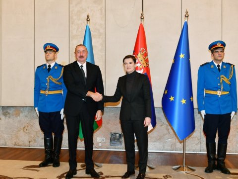 Prezident Serbiyanın Baş naziri ilə görüşüb - YENİLƏNİB 
