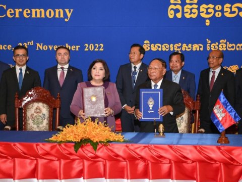 Azərbaycan və Kamboca arasında memorandum imzalandı