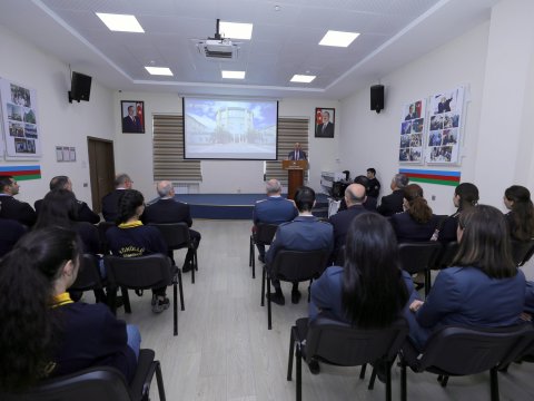 Gömrük Akademiyasında dini və mənəvi dəyərlər təbliğ olunub