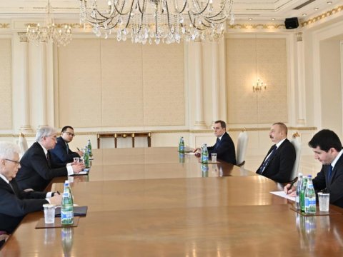 Prezident İqor Xovayevi qəbul edib