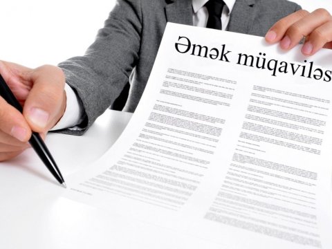 Əmək müqavilələrinin sayı artıb