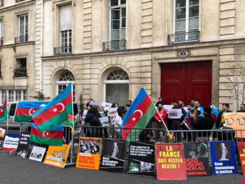 Azərbaycanlılar Fransada etiraz aksiyası keçirəcək