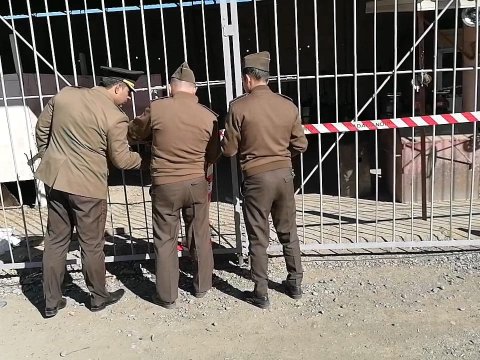 Partlayış təhlükəsi olan obyekt bağlandı - VİDEO