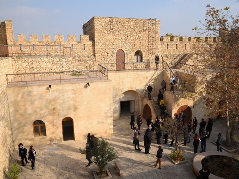 Beynəlxalq konfrans iştirakçıları Ağdamda - FOTO