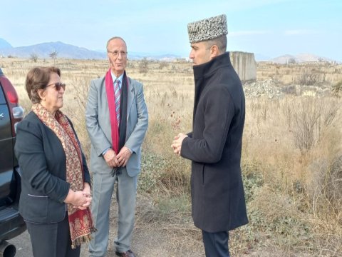Fransada yaşayan azərbaycanlı tədqiqatçılar Ağdamda