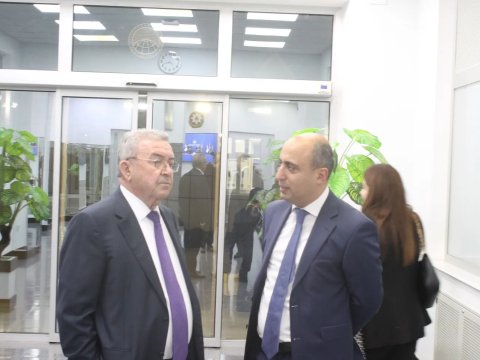 Misir Mərdanovla Emin Əmrullayevin ilk görüşü - FOTOLAR