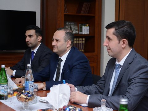 Cenevrə Mənəvi Xidmət Dərnəyinin vitse-prezidenti İlahiyyat İnstitutunda olub