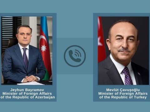 Ceyhun Bayramov Çavuşoğlu ilə nədən danışdı - YENİLƏNİB