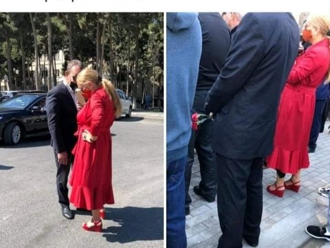 İşdən çıxarılan qadın direktor Anım günündə qırmızı geyinmişdi