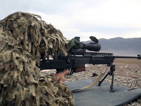 Orduda snayper hazırlığı kursları keçirilir