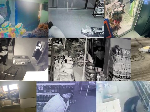 Bakıda 25 terminal talandı - Anbaan VİDEO