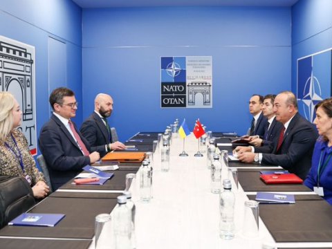 Çavuşoğlu Kuleba ilə görüşdü: “Dəstəyimiz davam edəcək”