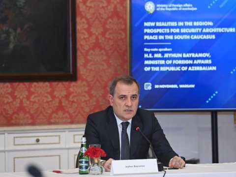 Ceyhun Bayramov Varşavada erməni təxribatlarından DANIŞDI