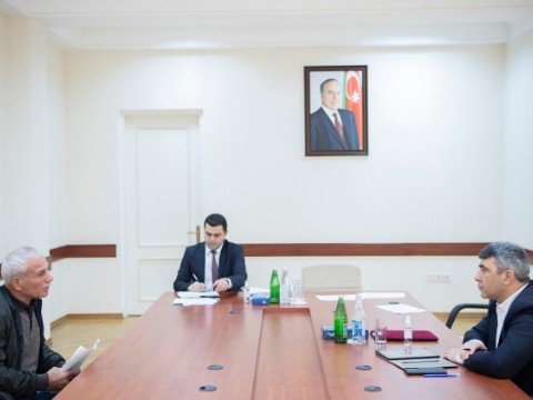 İnam Kərimov Masallıda vətəndaşları qəbul edib - FOTO