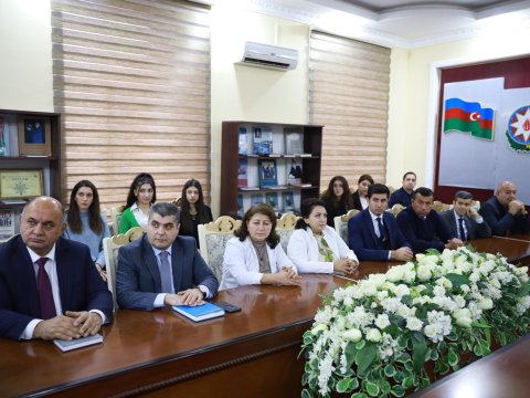 Ümummilli Liderin anadan olmasının 100 illiyi ilə əlaqədar GDU-da tədbir keçirilib