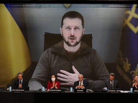 Zelenski İlon Maskı qınadı: Gəl, öz gözlərinlə gör...