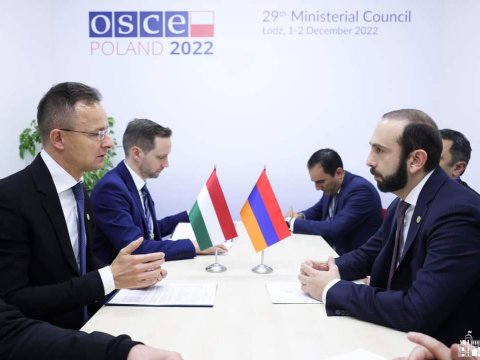 Ermənistan Macarıstanla barışır - Nazirlər razılığa gəldi