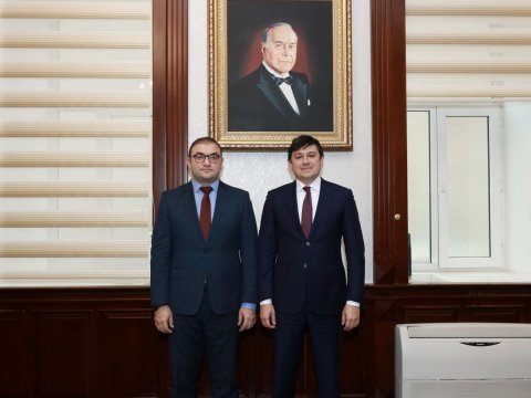 Almaniyadakı diaspor təşkilatının rəhbəri Dövlət Komitəsində olub