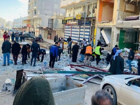 Türkiyədə güclü partlayış - Xəsarət alanlar var