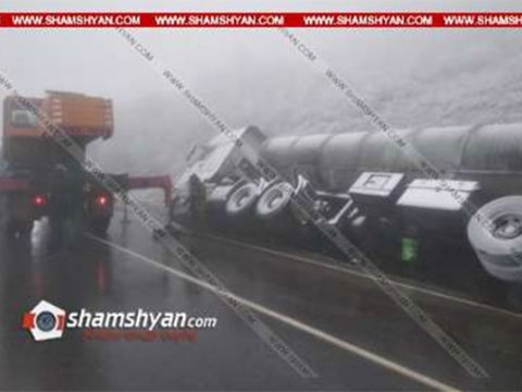 İrana məxsus yük maşını Zəngəzurda aşdı