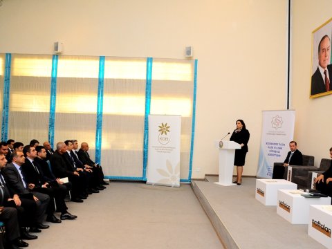 Naftalanda SİF sahibkarlarla görüşüb - FOTOLAR