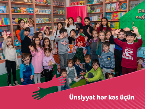 Eşitmə məhdudiyyətli uşaqlar üçün xüsusi tədbir keçirildi - FOTOLAR