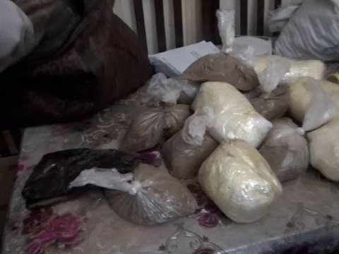 3 tondan çox narkotik müsadirə edilib