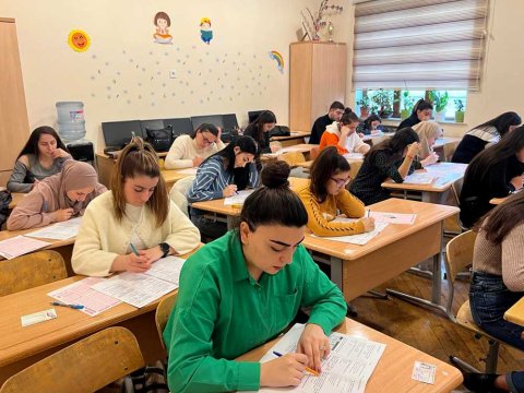 Laborant işləmək istəyənlər imtahan verdilər