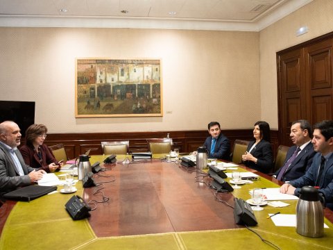 Deputatlar İspaniyada görüşlər keçirdilər - FOTOLAR