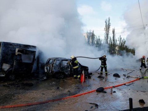 Ukraynaya 70 raket atıldı, 60-ı vuruldu 