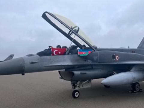 Türkiyənin “F-16”ları Azərbaycanda - VİDEO