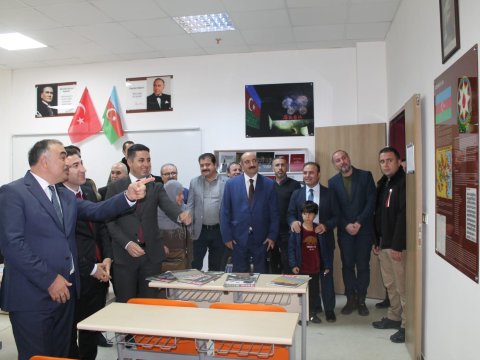 Azərbaycan səfiri Batmanda görüşlər keçirdi - FOTOLAR 