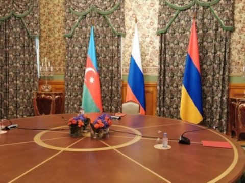 Azərbaycan, Ermənistan və Rusiya rəsmiləri Moskvada GÖRÜŞDÜLƏR