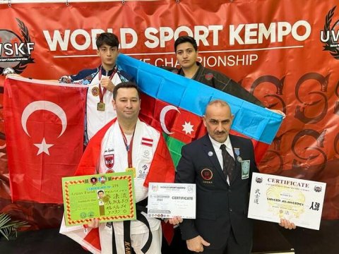 Diaspor təşkilatının rəhbəri dünya çempionu oldu