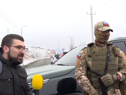 Sülhməramlılar azərbaycanlı jurnalistləri Xocalıya buraxmadı - VİDEO